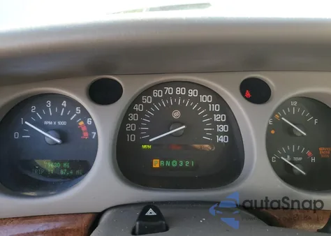 2001 Buick Lesabre Limited z USA, uszkodzony, nr VIN 1G4HR54K11U260415